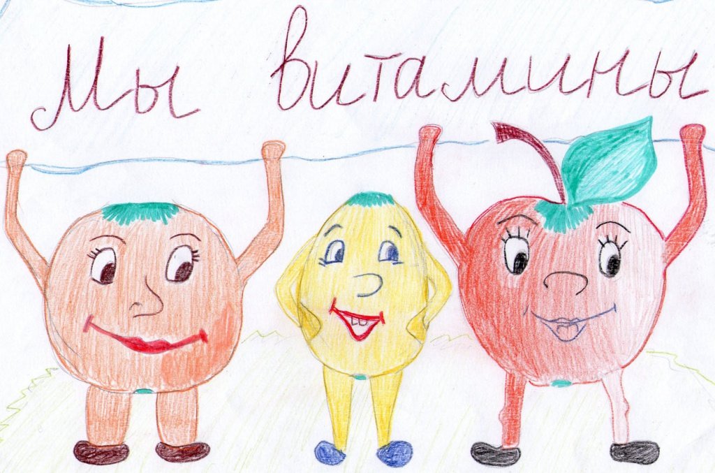 Детские рисунки здоровый образ жизни