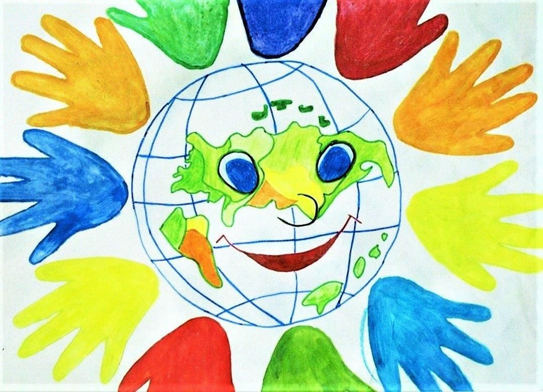 Рисунок на тему мир глазами детей