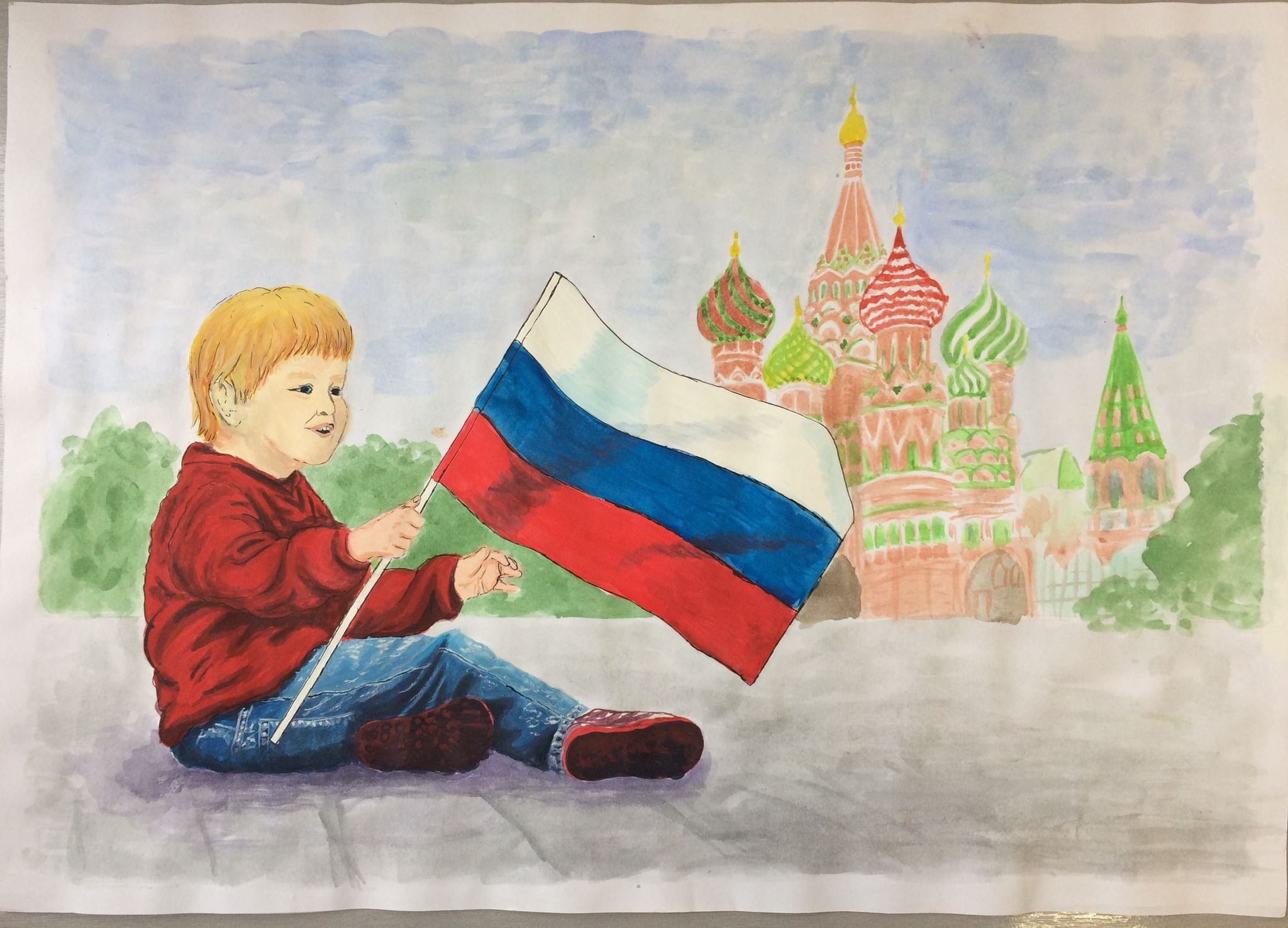 Нарисовать Россию