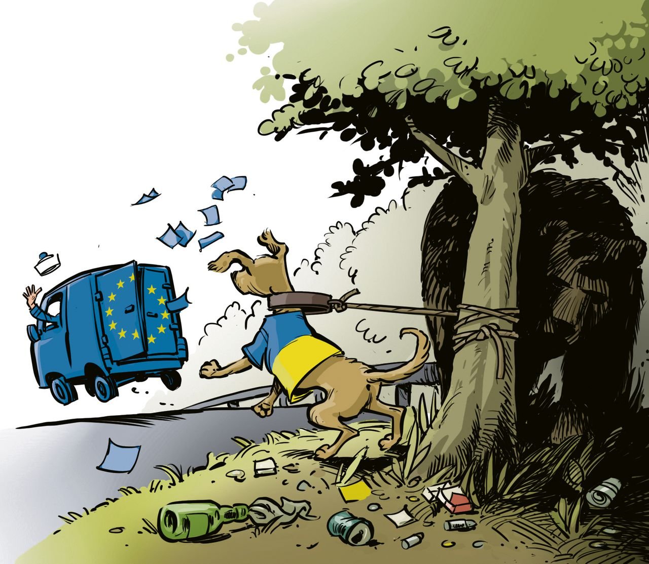 Украина Евросоюз карикатура