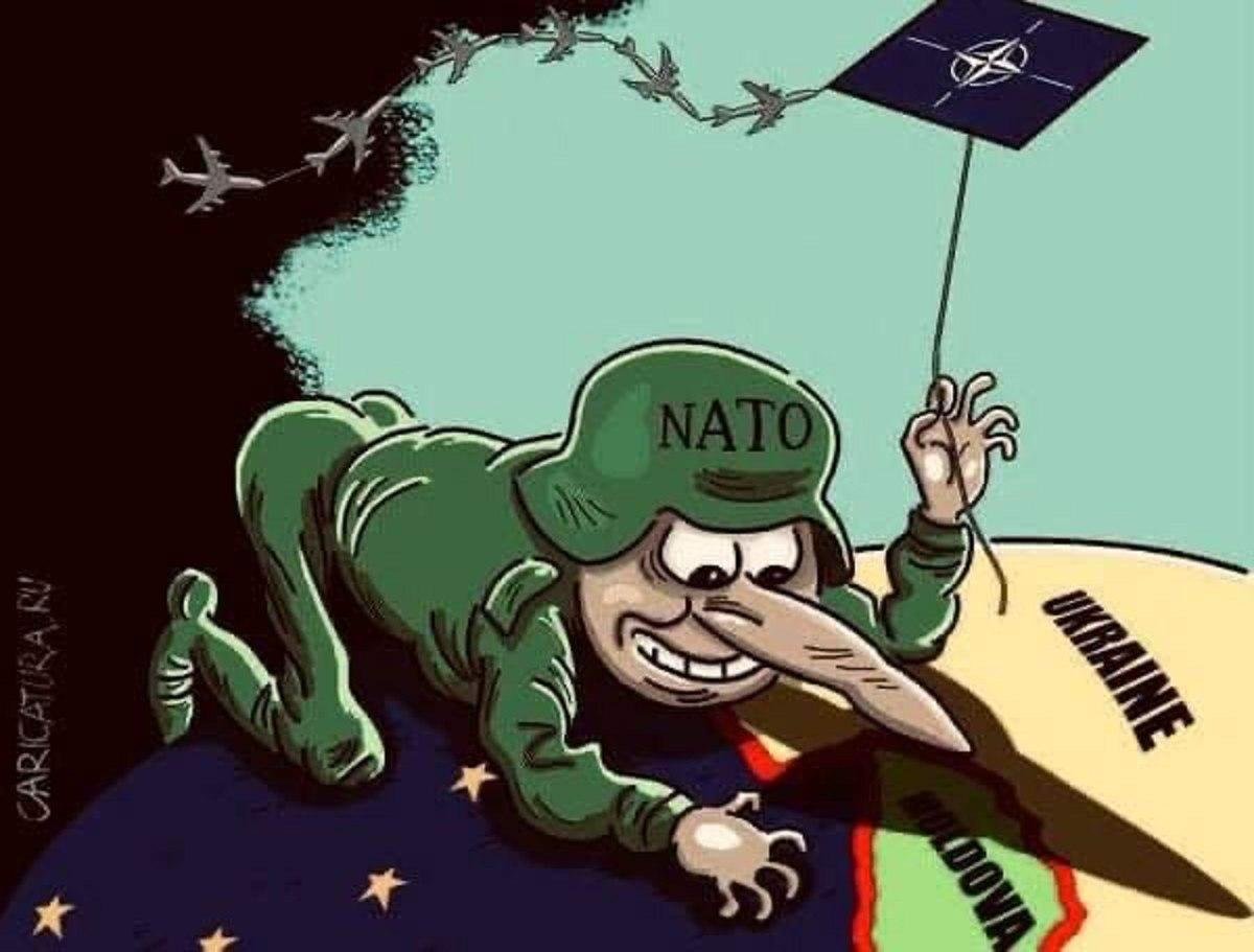 Карикатуры на США И НАТО