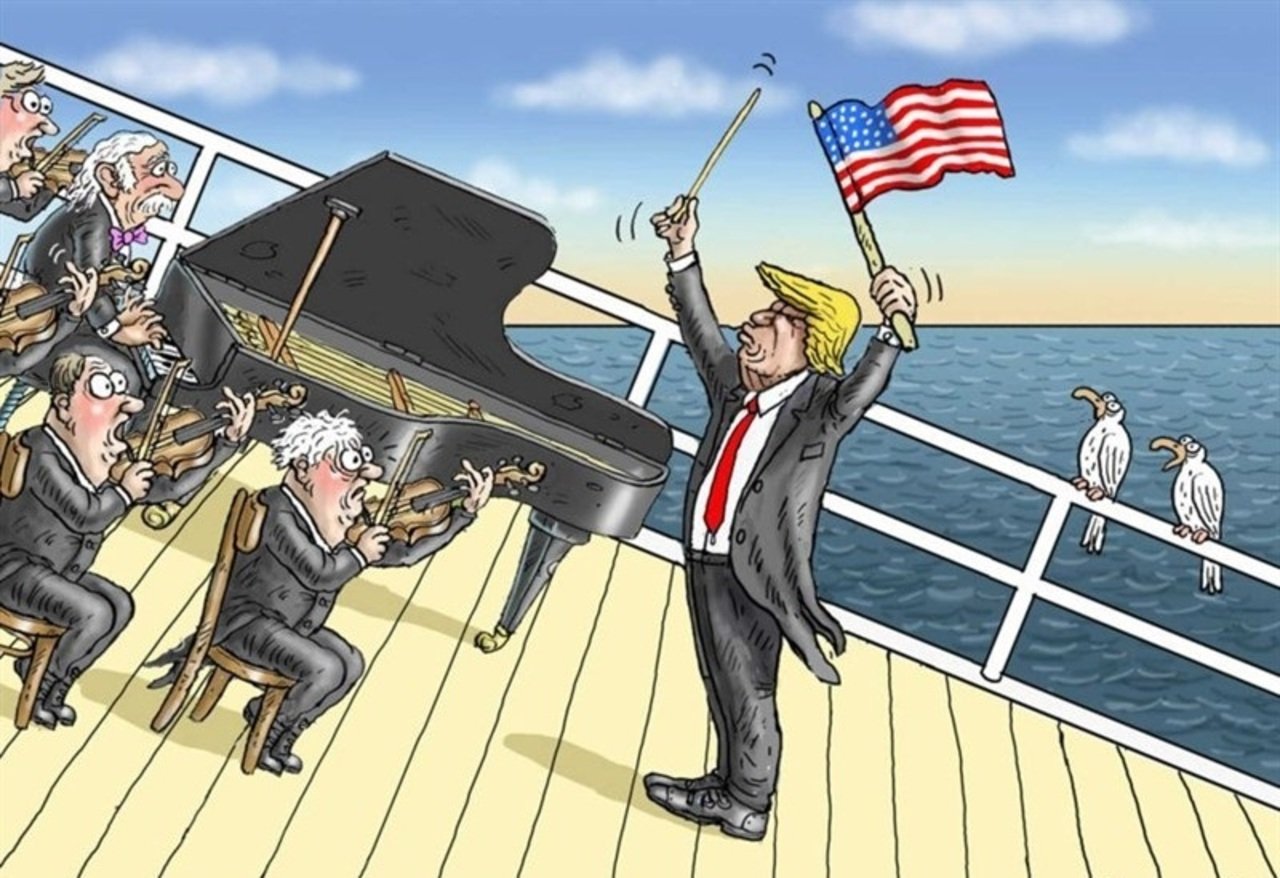 Американские карикатуры