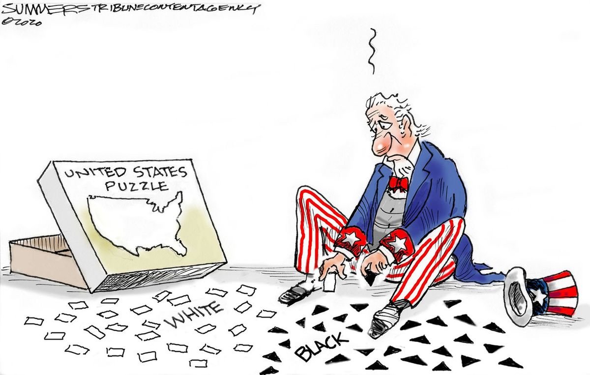 Карикатуры на США