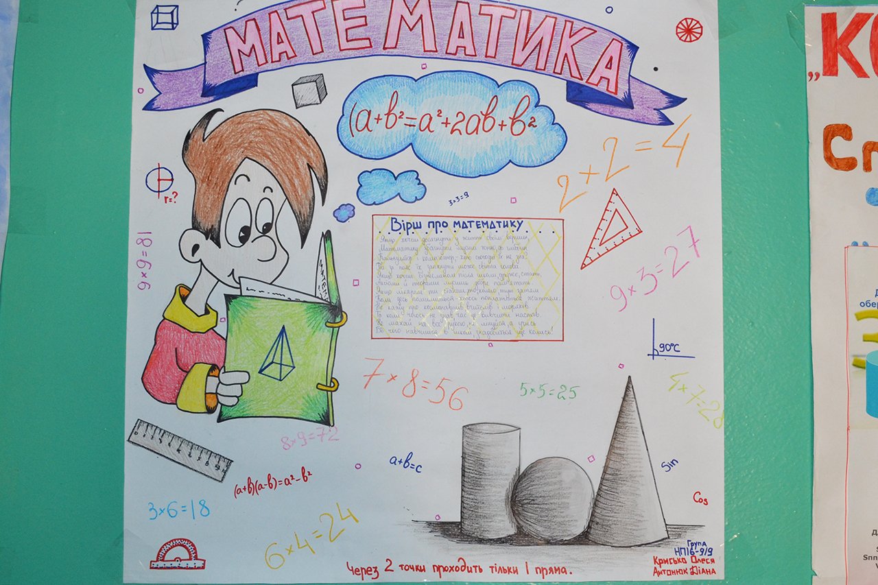 Постеры математики