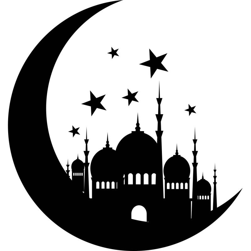 Мечеть полумесяц со звездой