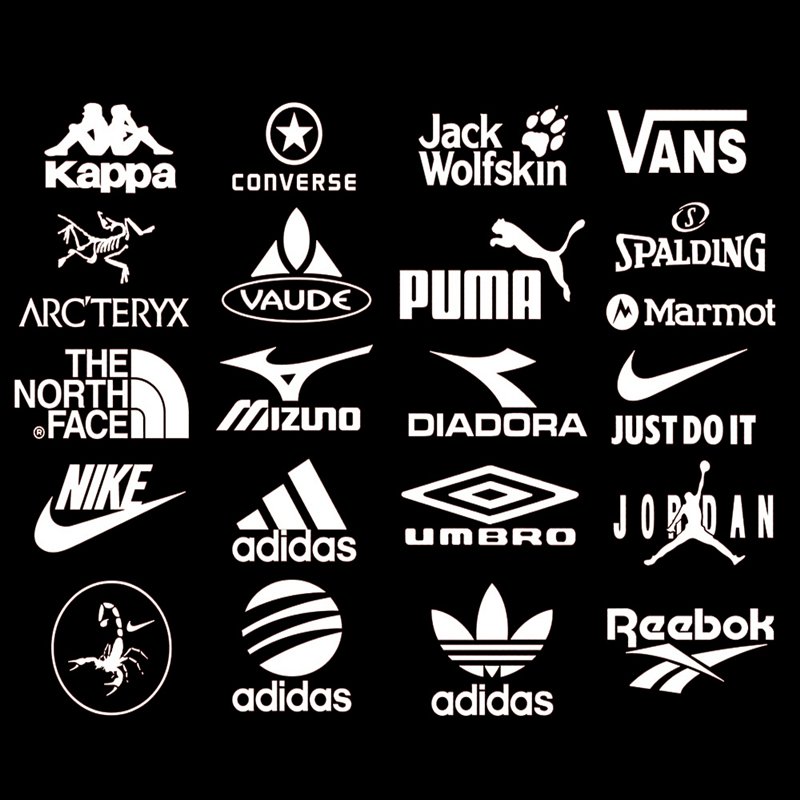 Логотипы известных марок одежды