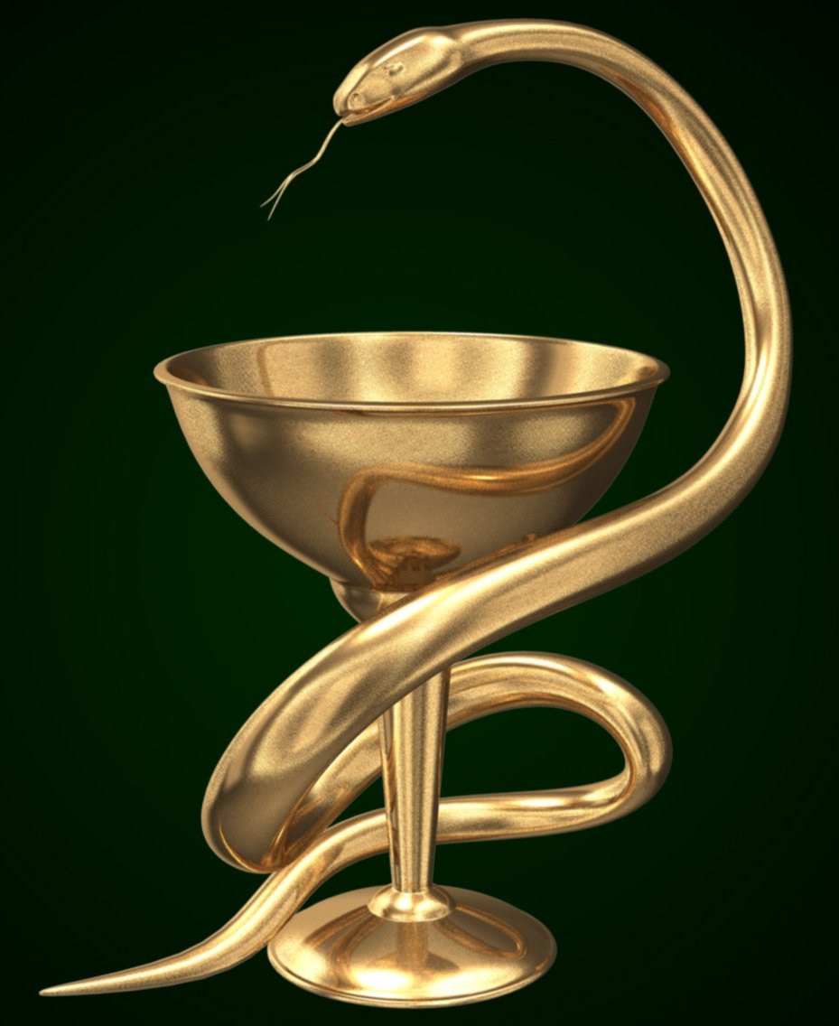 Чаша Гигеи символ