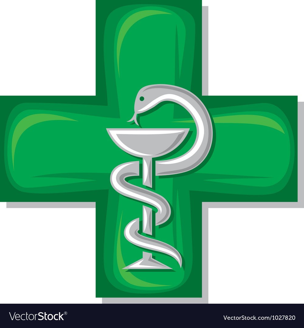 Символ медицины чаша со змеей