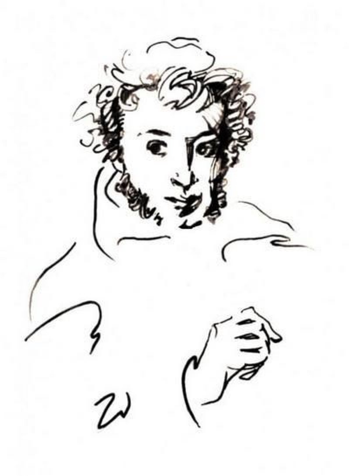 Рисунки Александра Сергеевича Пушкина