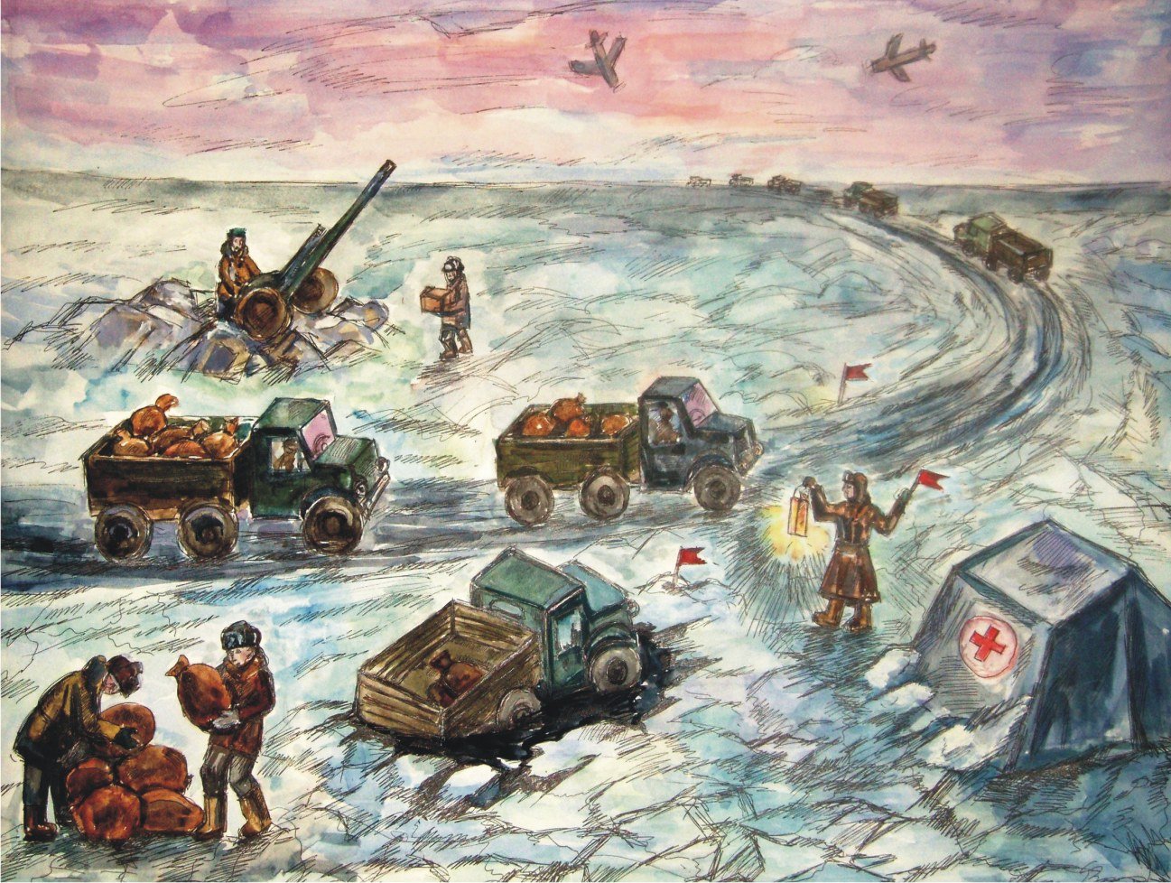 война ладожское озеро
