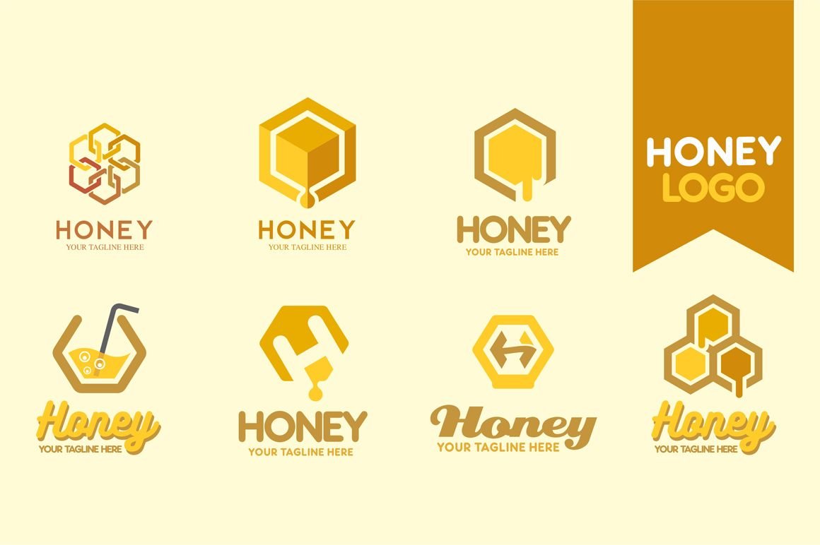 Дизайн мед логотип