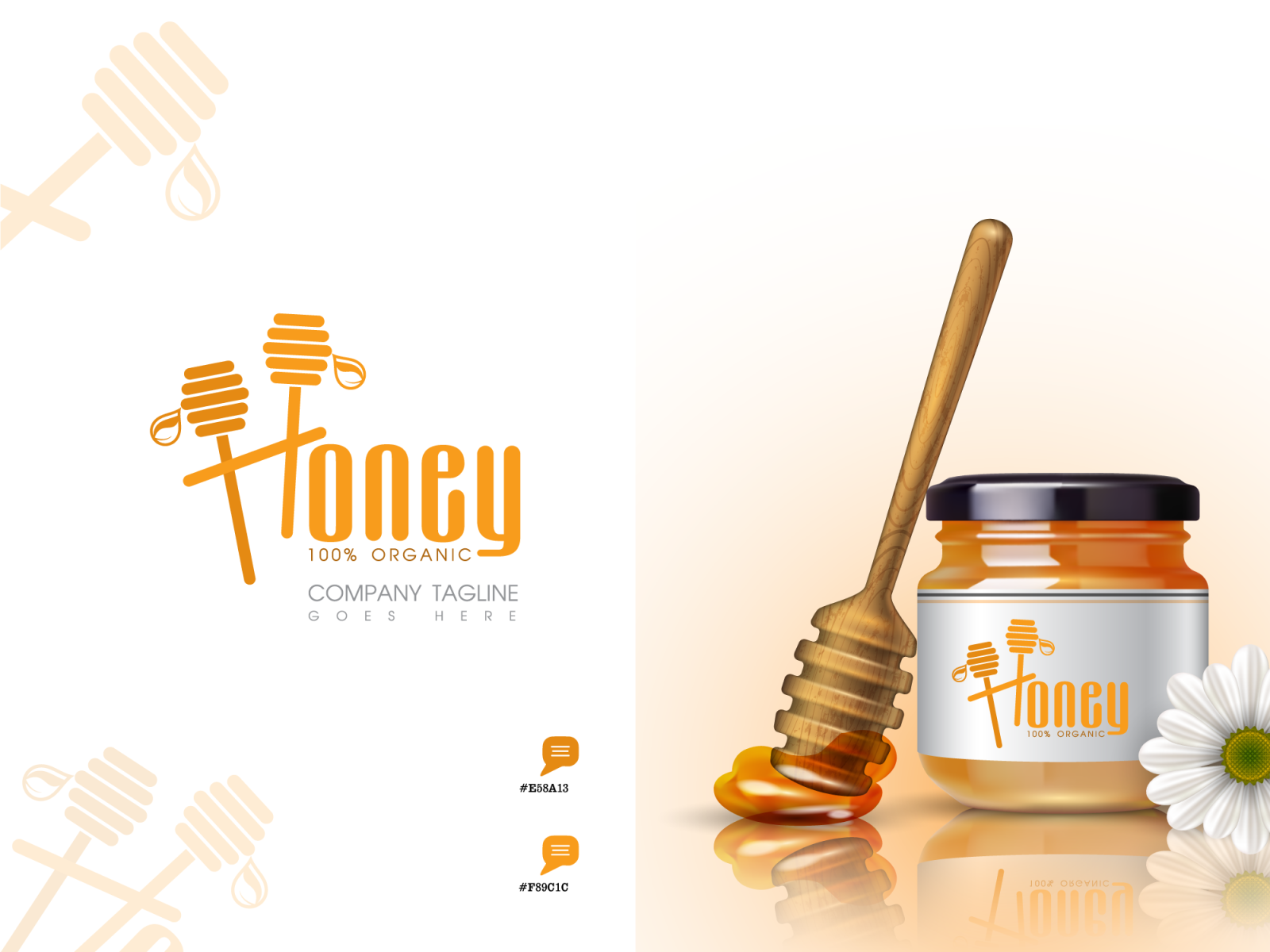 Логотип Honey
