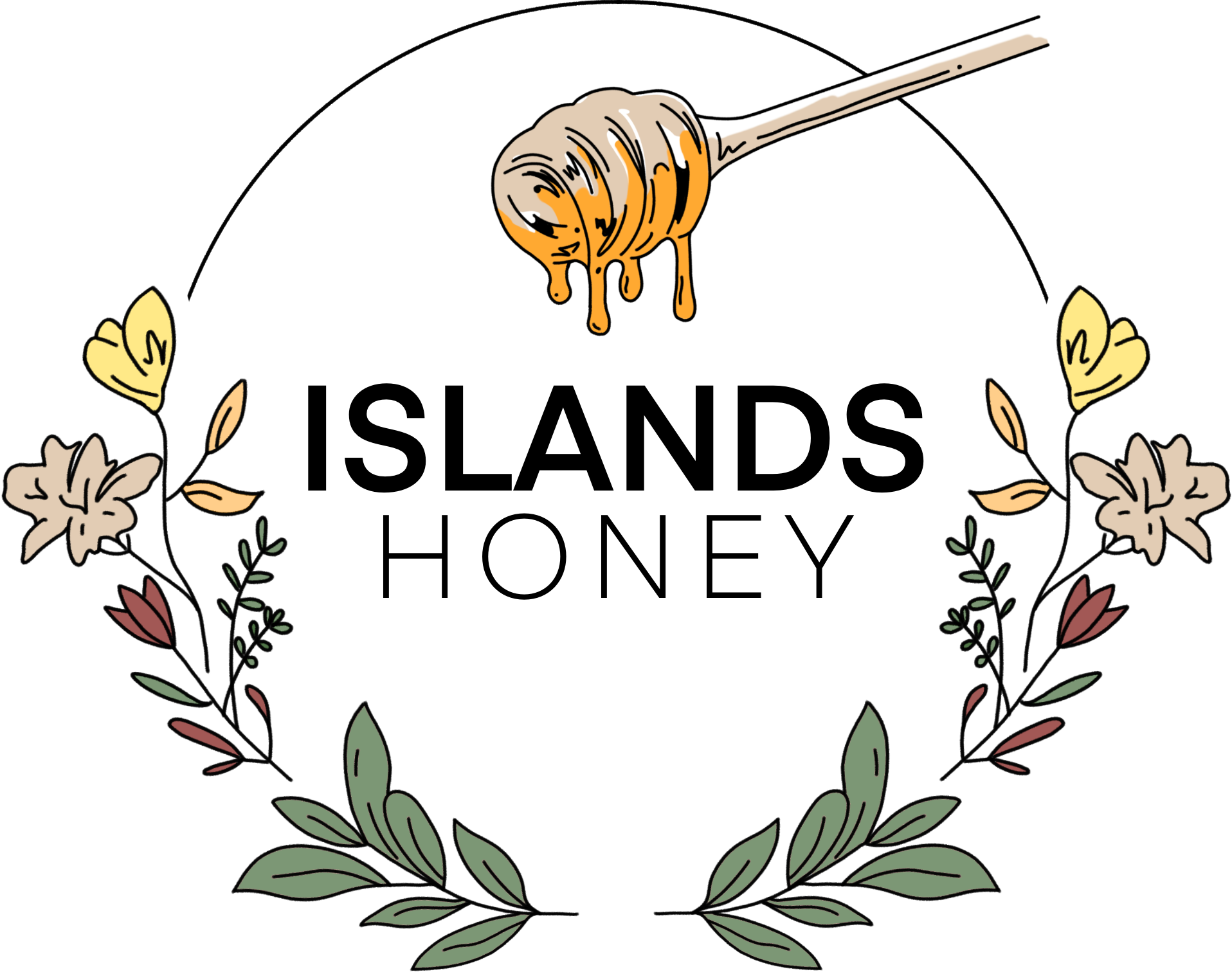 Современное лого для меда