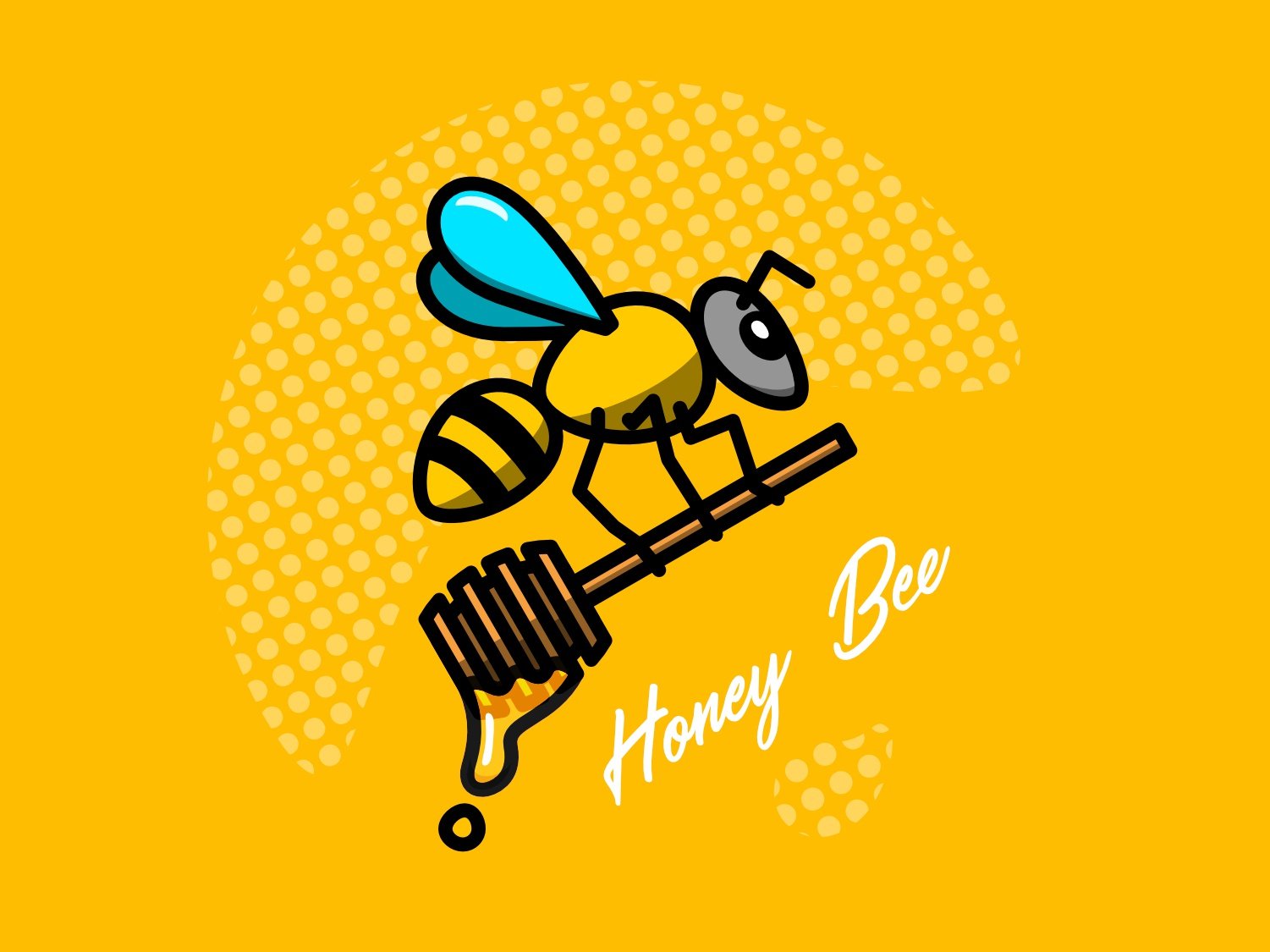 Логотип Honey Bee