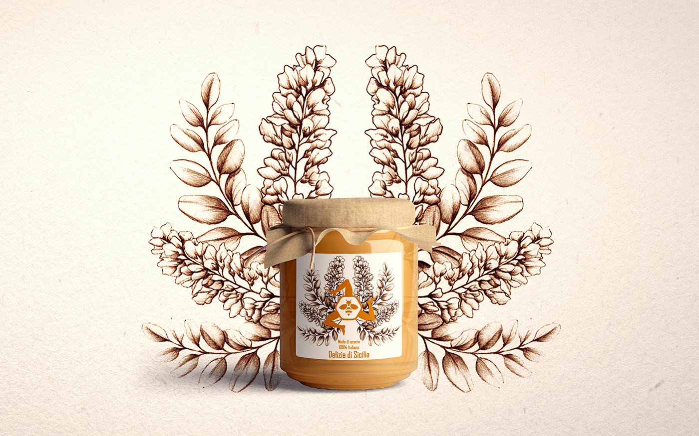 Сосновый мед логотип