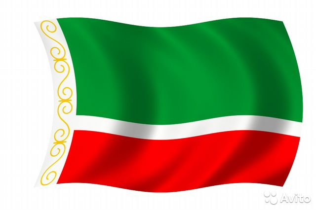 Флаг Чеченской Республики и Татарстана