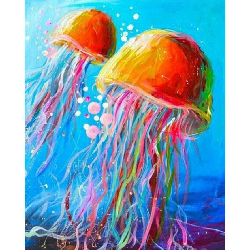 Правополушарное рисование медуза