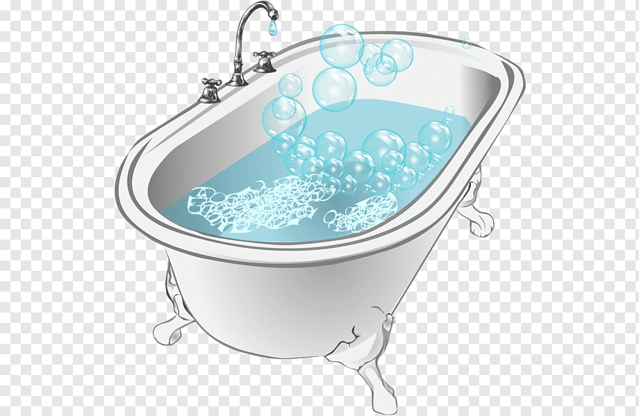 Ванна нарисованная