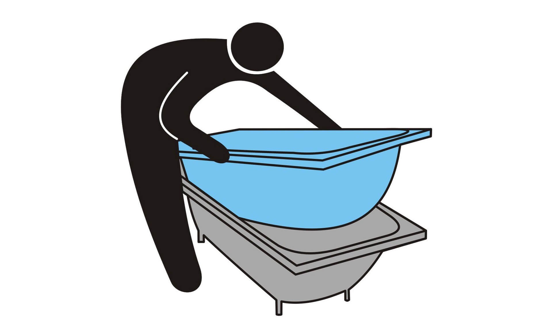 Акриловая ванна иконка