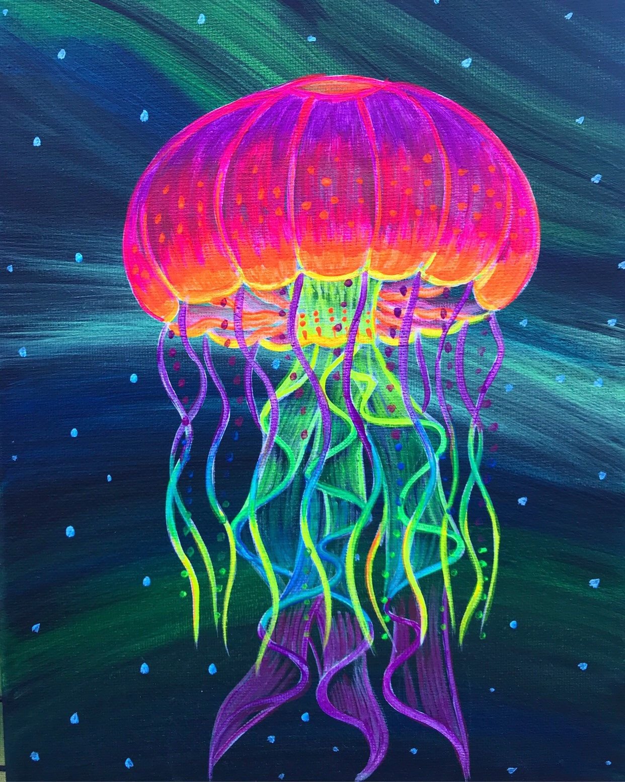Флуоресцентные медузы