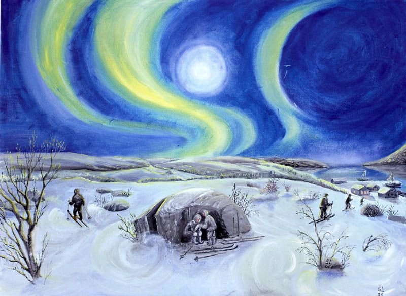 Живопись Ямальская тундра