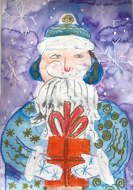 Конкурс портрет Деда Мороза