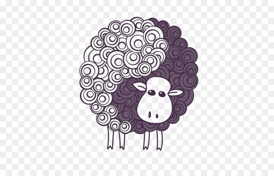 Стилизованные овцы