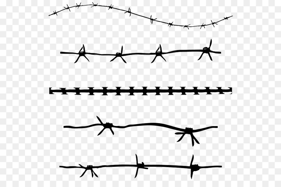 Колючая проволока силуэт
