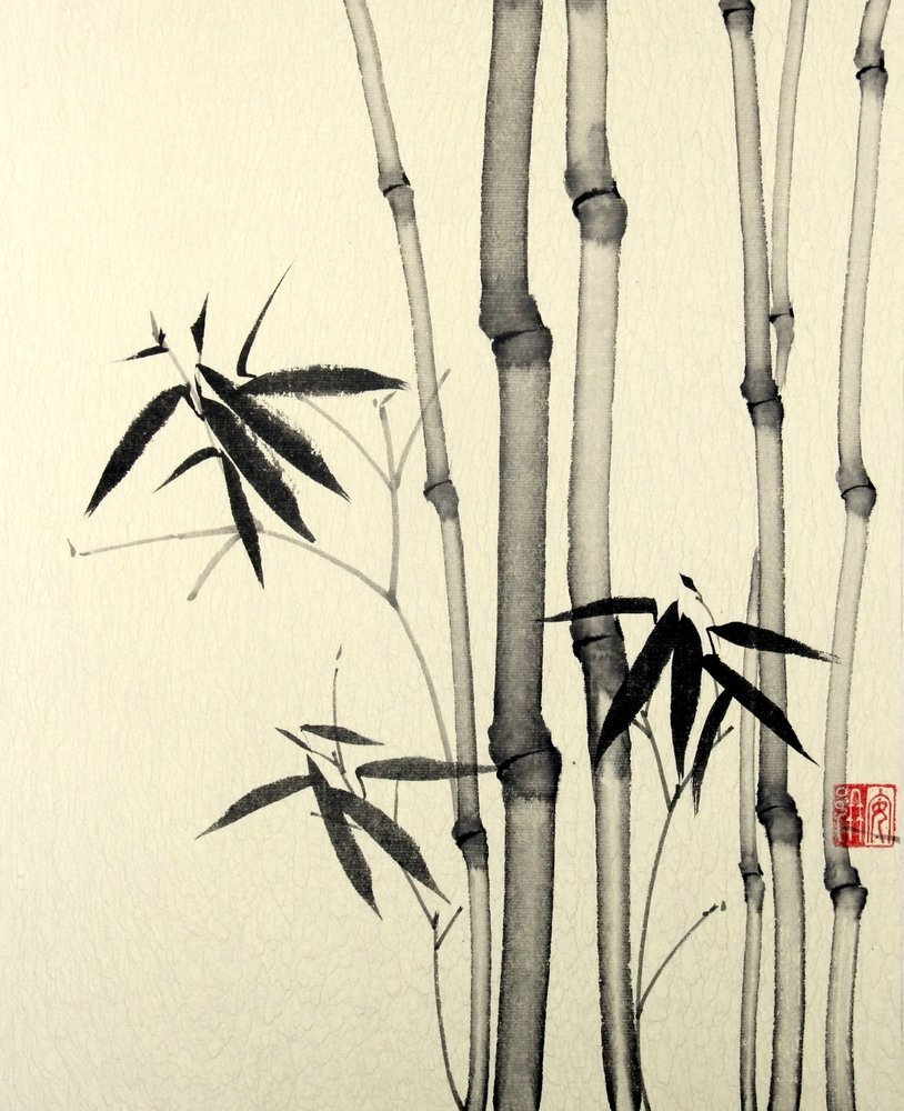 Стилизованный бамбук