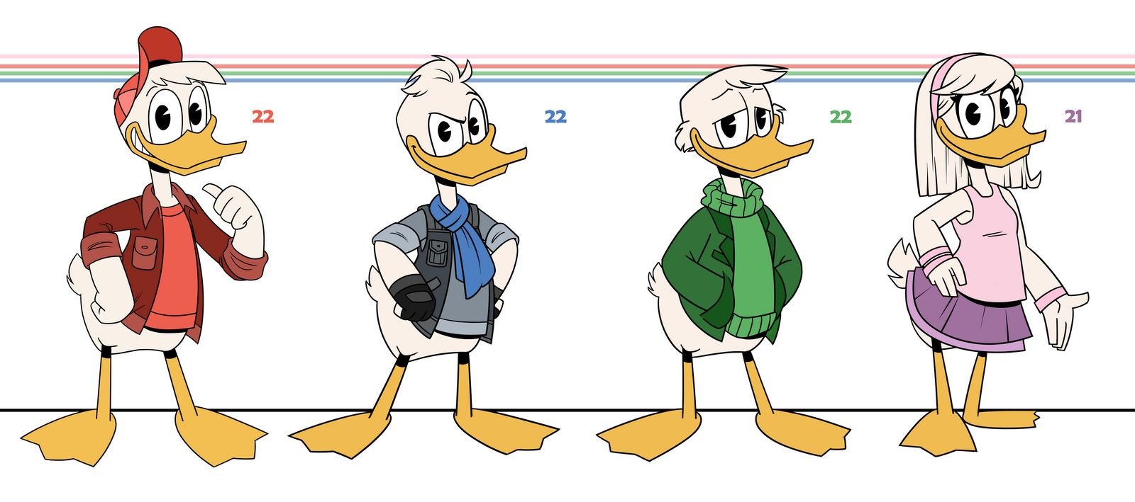 Duck Tales Дилли и Поночка