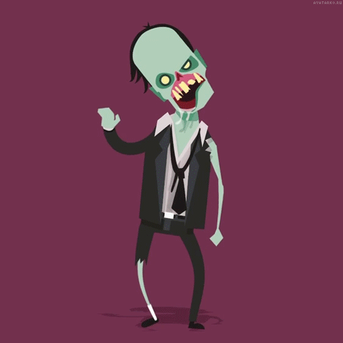 Смешная зомби аватарка для дискорда