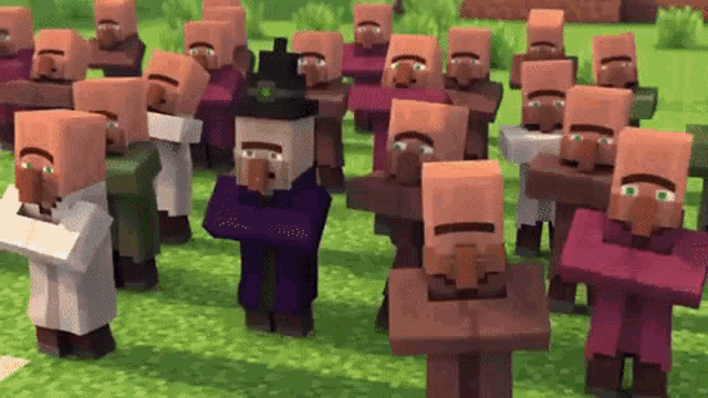Minecraft Villager GIF for discord