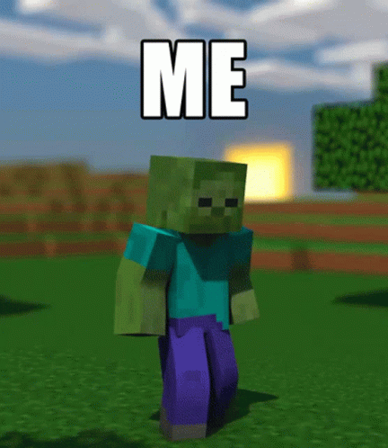 Minecraft Zombie GIF
