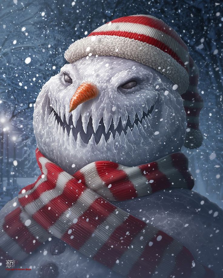 Крутая аватарка для стендофф 2 Злой Снеговик
