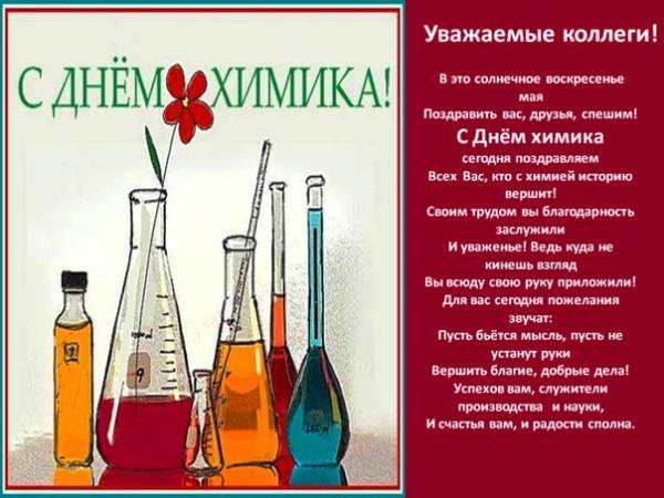С Днем химика: открытки, картинки и гифки