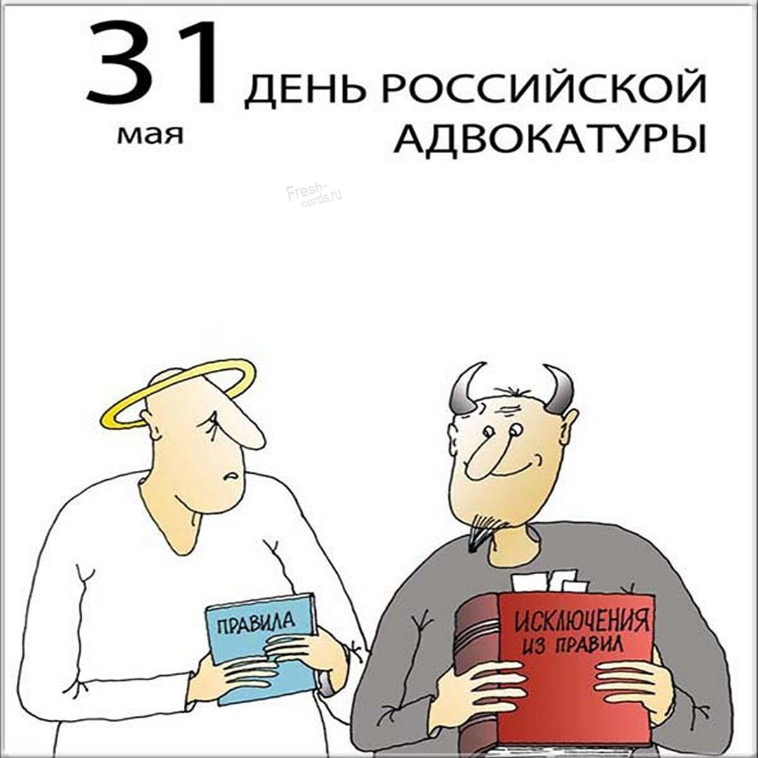 31 мая - День российской адвокатуры.