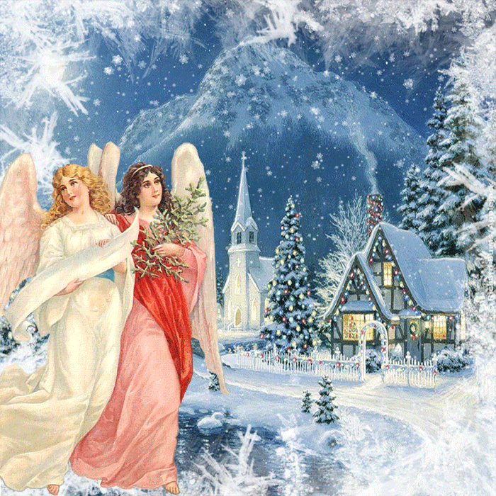 Гифка Рут Сандерсон зима, Зимний сказочный сюжет, Царство зимушки зимы, Зима Рождество.