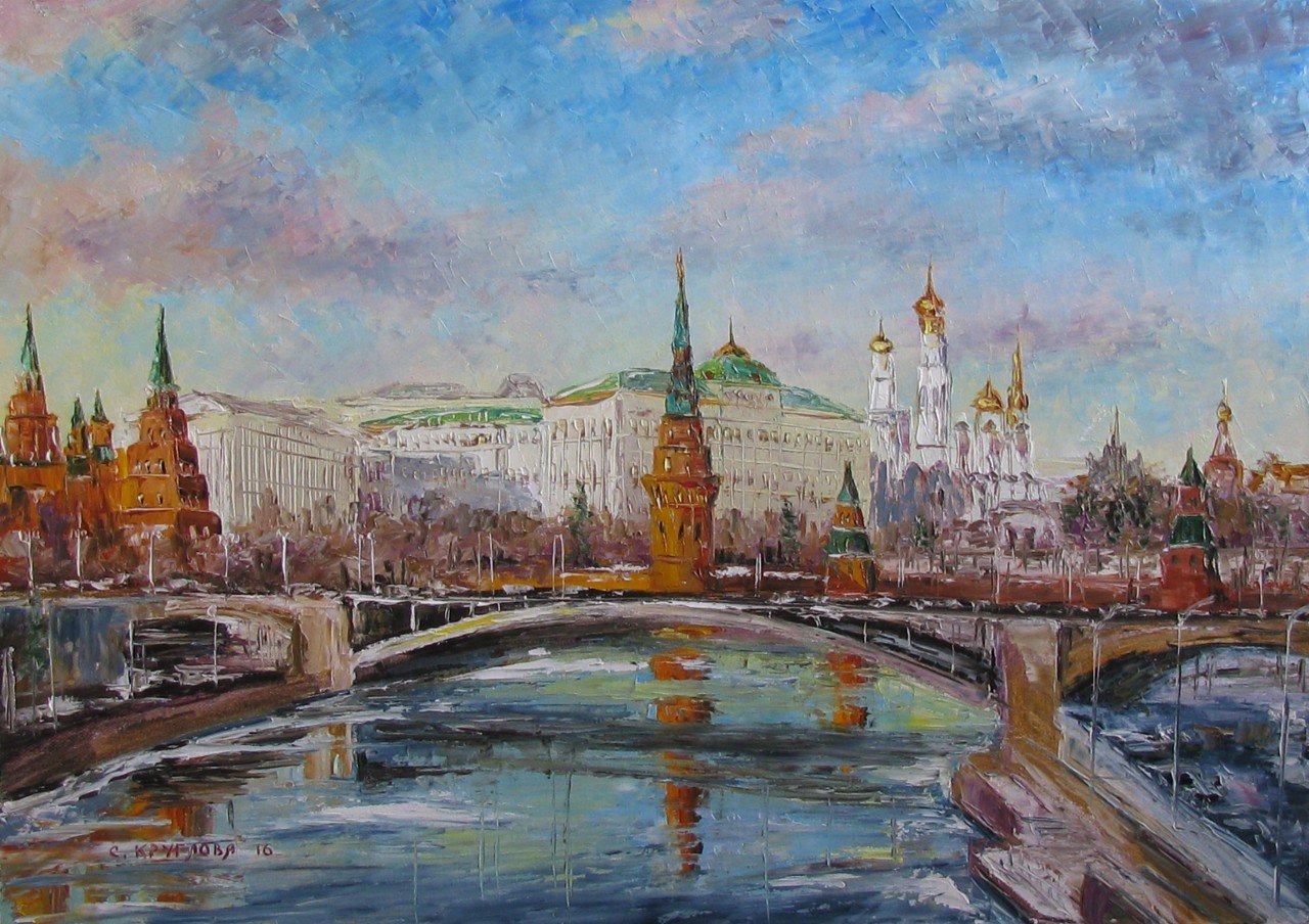 Москва живопись (25 фото) скачать бесплатно