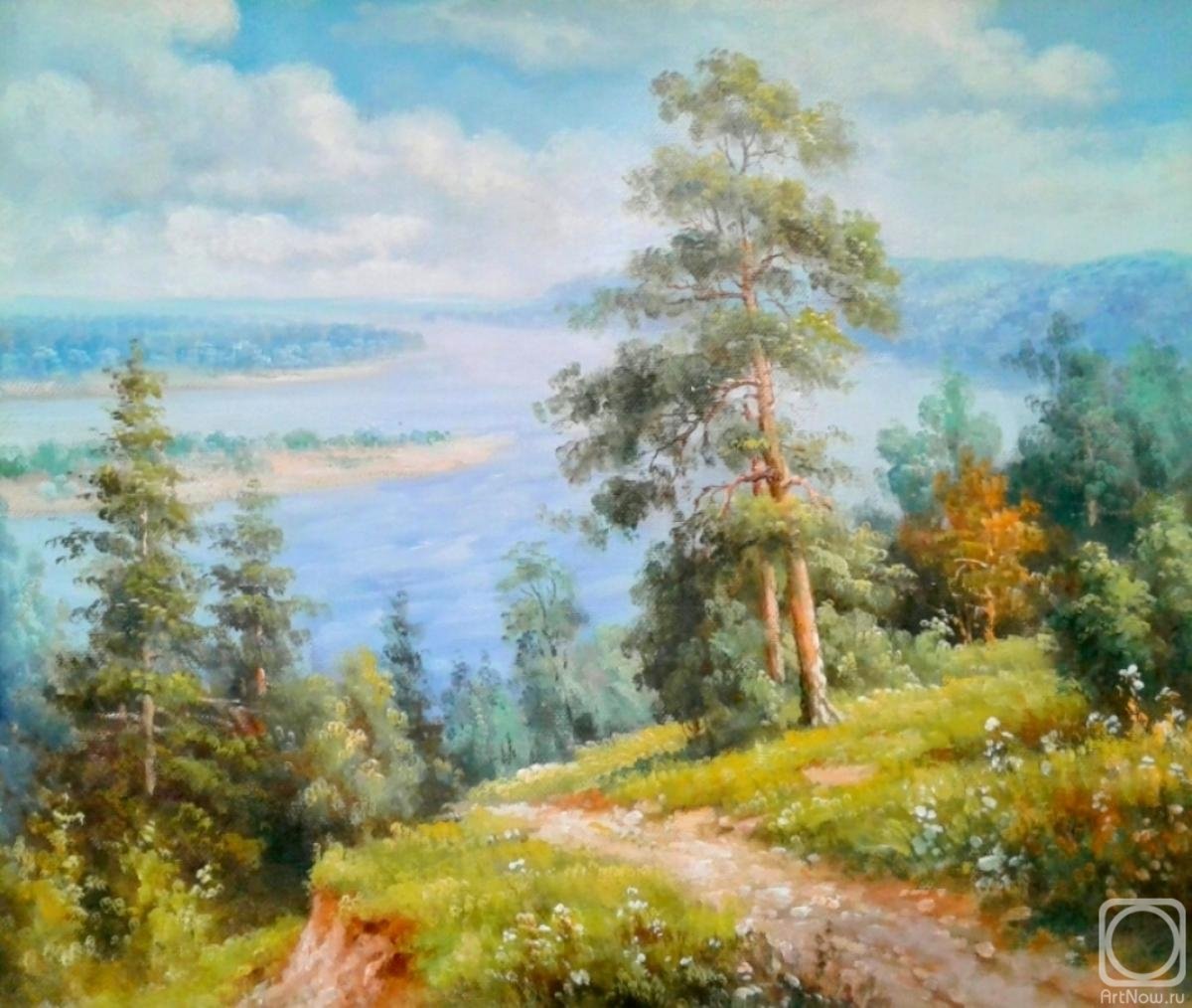 Лесной пейзаж Сергей Минаев