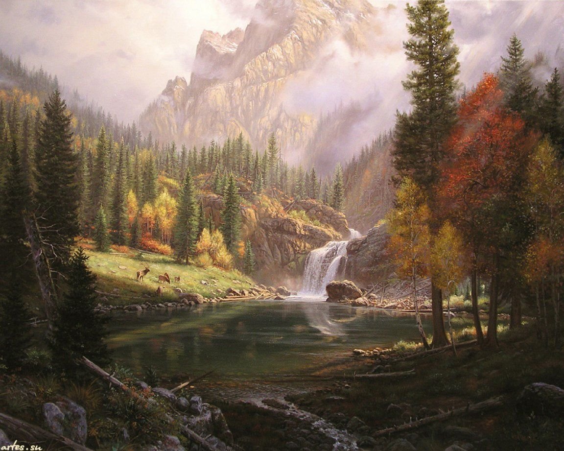 Картина Марк Китли пейзаж