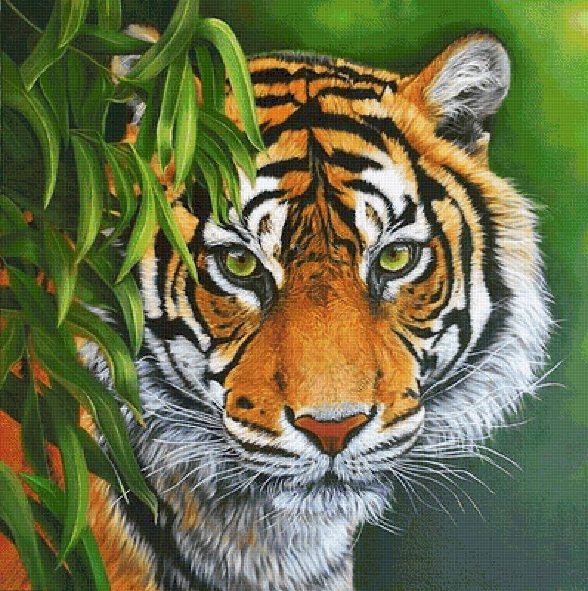 Амурский тигр батик