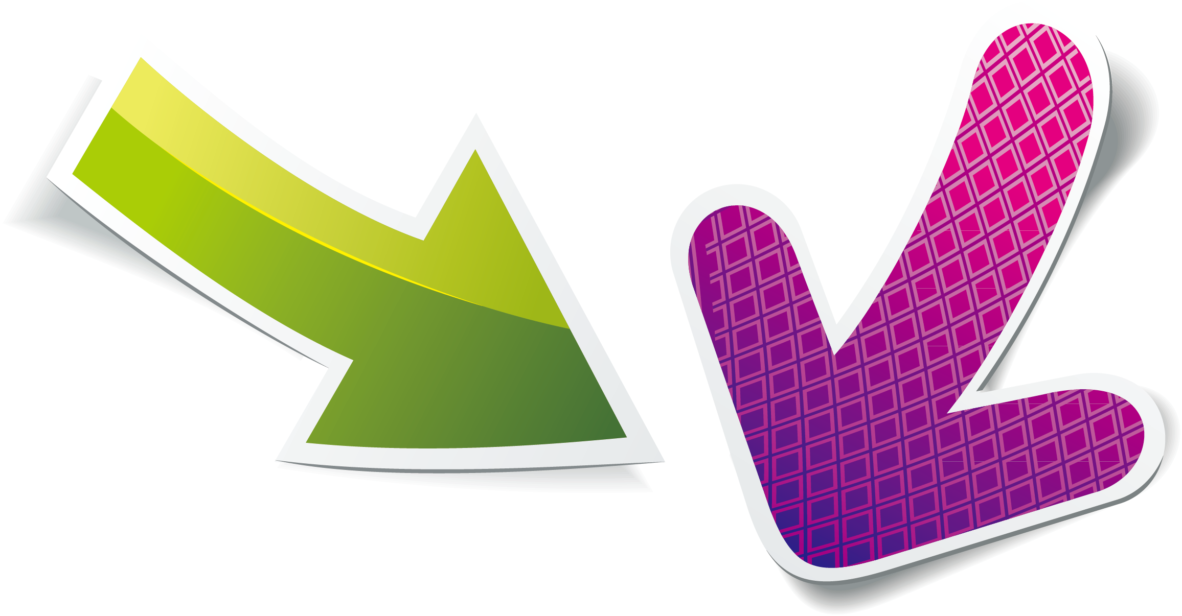 Стрелка наклейка (28 фото) скачать бесплатно