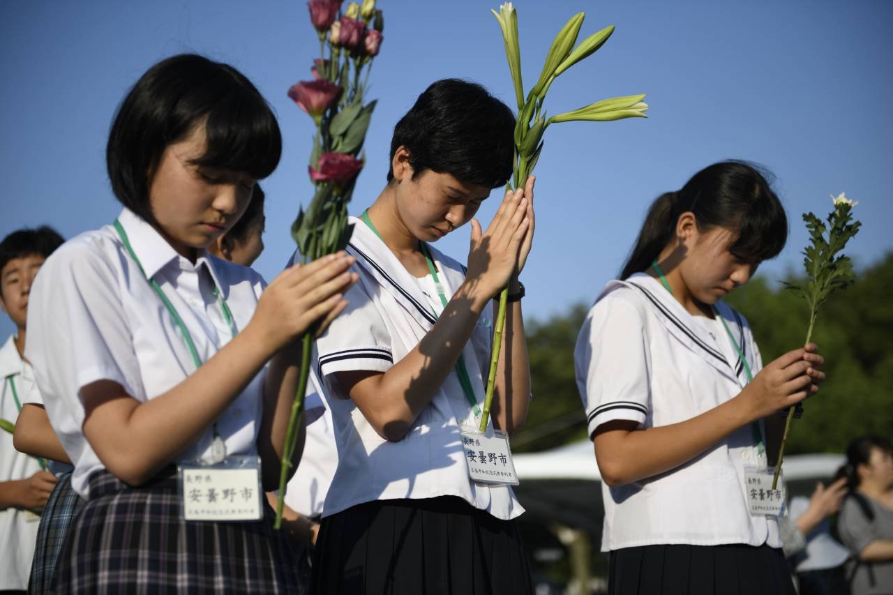 6 Августа мемориальная церемония мира в Хиросиме — Япония