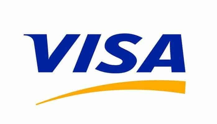 Visa логотип без фона