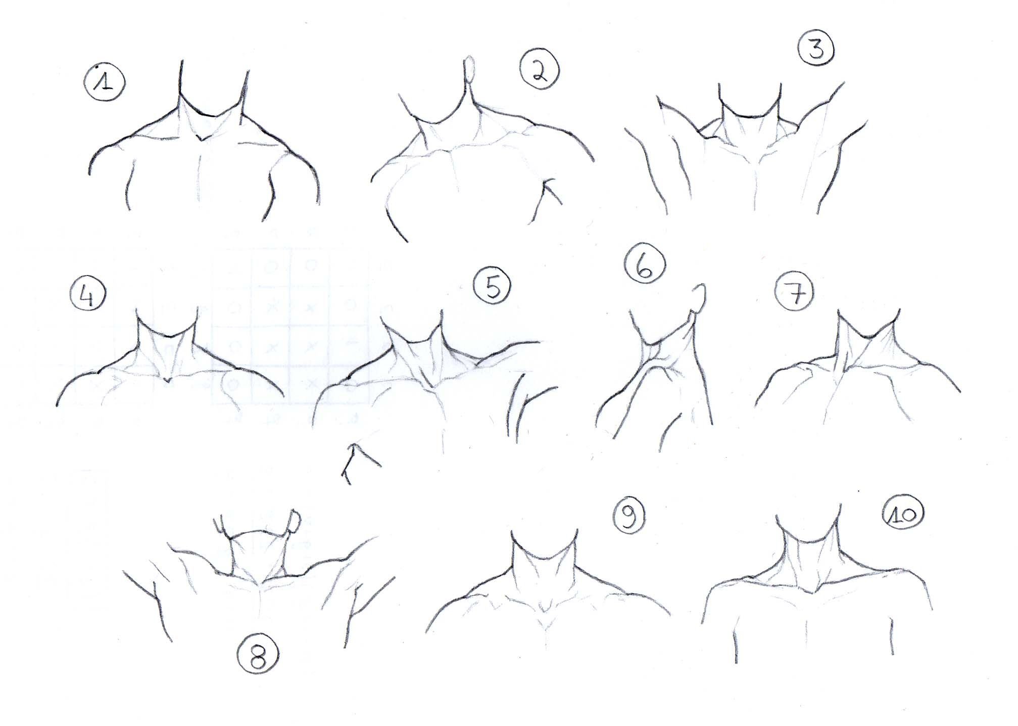 как нарисовать грудь как у аниме фото 7