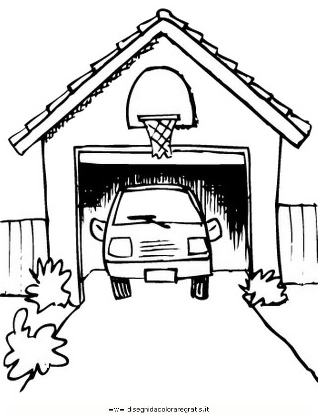 Рисовать дом с гаражом