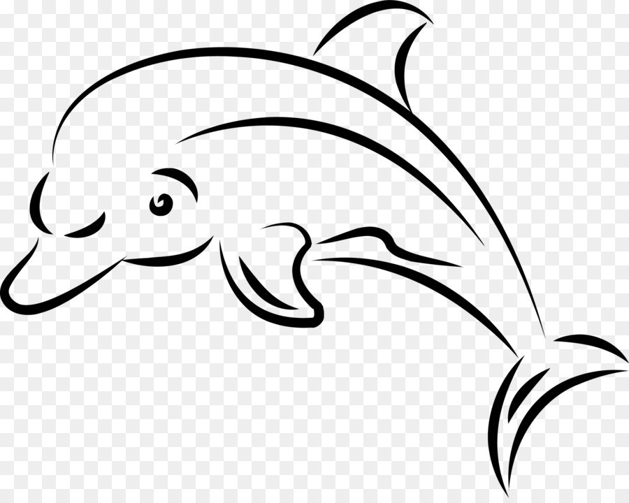 Очертание дельфина