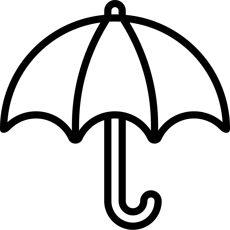 Зонтик трафарет