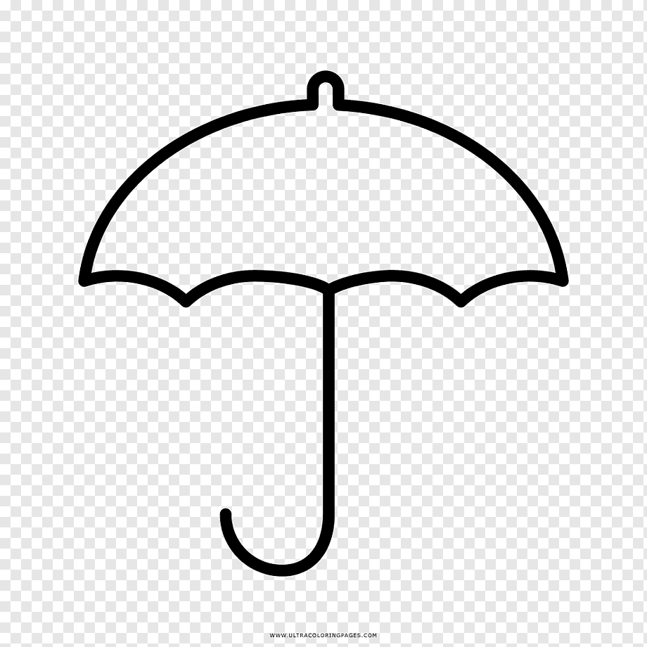 Зонтик контур для детей