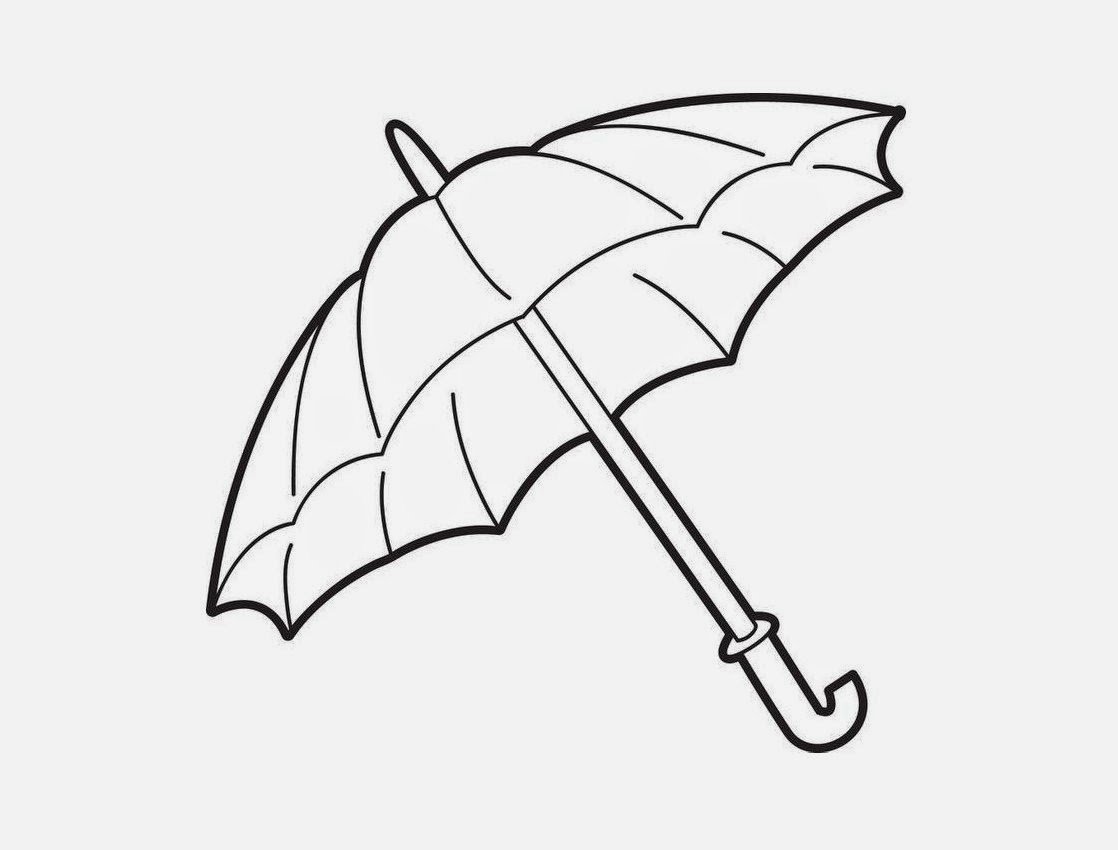Зонтик для раскрашивания